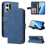 Custodia per telefono in pelle con bottone in metallo con albero della vita Skin Feel, For OPPO Reno7 4G / F21 Pro 4G, For Samsung Galaxy A03s US Version, For Samsung Galaxy M33 5G Global, For Samsung Galaxy M53 5G