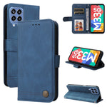 Custodia per telefono in pelle con bottone in metallo con albero della vita Skin Feel, For OPPO Reno7 4G / F21 Pro 4G, For Samsung Galaxy A03s US Version, For Samsung Galaxy M33 5G Global, For Samsung Galaxy M53 5G