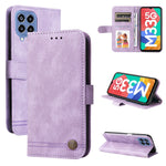 Custodia per telefono in pelle con bottone in metallo con albero della vita Skin Feel, For OPPO Reno7 4G / F21 Pro 4G, For Samsung Galaxy A03s US Version, For Samsung Galaxy M33 5G Global, For Samsung Galaxy M53 5G