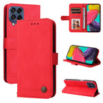 Custodia per telefono in pelle con bottone in metallo con albero della vita Skin Feel, For OPPO Reno7 4G / F21 Pro 4G, For Samsung Galaxy A03s US Version, For Samsung Galaxy M33 5G Global, For Samsung Galaxy M53 5G