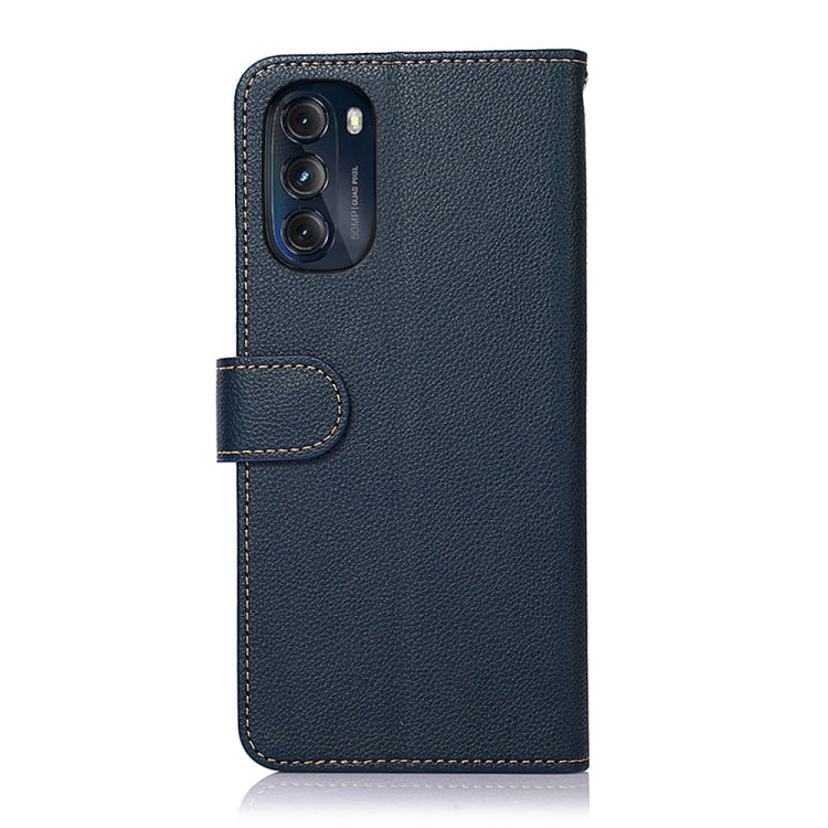 KHAZNEH Custodia per telefono RFID in pelle con texture Litchi, For Motorola Moto G 2022, For Motorola Moto G52 4G, For OPPO Realme GT2 Pro, For Samsung Galaxy Xcover6 Pro, For OnePlus Ace / 10R