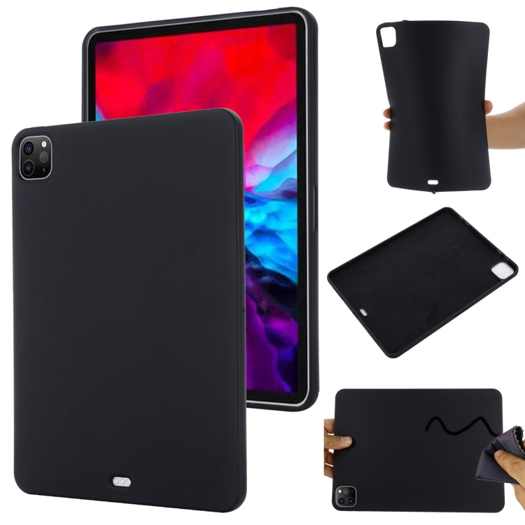Custodia per tablet antiurto in silicone liquido Pure Color, For iPad Pro 12.9 2011 / 2020 / 2018