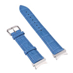 Cinturino in pelle con trama fiammata, For Samsung Galaxy Watch4 40mm/44mm