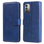 Custodia per telefono in pelle a conchiglia con struttura in vitello classico, For Xiaomi Redmi 10C 4G, For Motorola Moto G22, For Nokia G21 / G11, For OPPO Reno7 4G / F21 Pro 4G