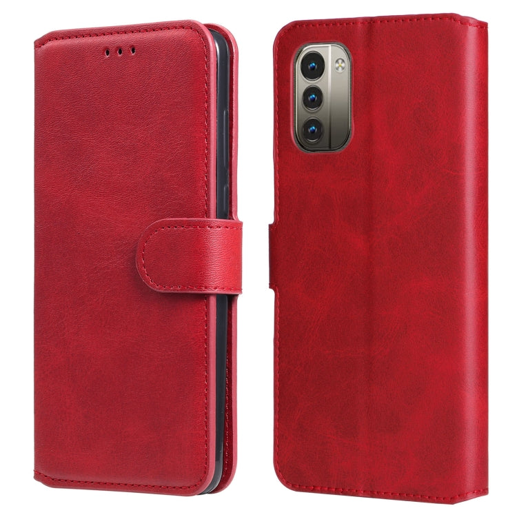 Custodia per telefono in pelle a conchiglia con struttura in vitello classico, For Xiaomi Redmi 10C 4G, For Motorola Moto G22, For Nokia G21 / G11, For OPPO Reno7 4G / F21 Pro 4G