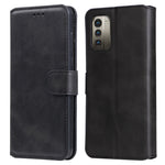 Custodia per telefono in pelle a conchiglia con struttura in vitello classico, For Xiaomi Redmi 10C 4G, For Motorola Moto G22, For Nokia G21 / G11, For OPPO Reno7 4G / F21 Pro 4G
