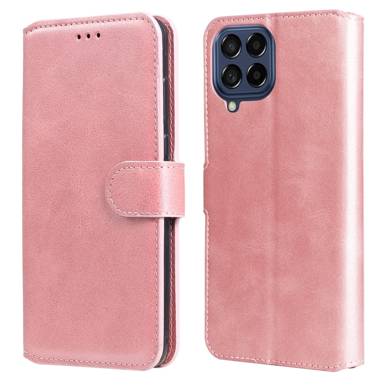 Custodia per telefono in pelle a conchiglia con struttura in vitello classico, For Samsung Galaxy M33 5G Global, For Samsung Galaxy M53 5G, For Xiaomi 12 / 12X