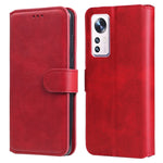Custodia per telefono in pelle a conchiglia con struttura in vitello classico, For Samsung Galaxy M33 5G Global, For Samsung Galaxy M53 5G, For Xiaomi 12 / 12X