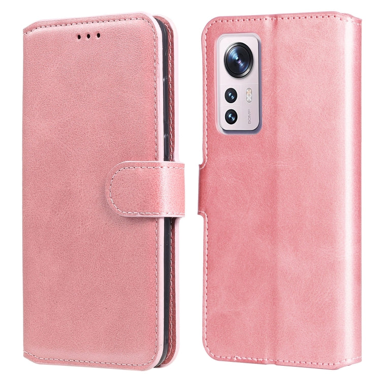 Custodia per telefono in pelle a conchiglia con struttura in vitello classico, For Samsung Galaxy M33 5G Global, For Samsung Galaxy M53 5G, For Xiaomi 12 / 12X