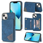 Custodia portafoglio per iPhone 13 Pro Max con slot carte