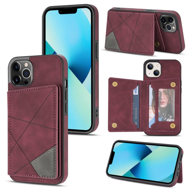 Custodia portafoglio per iPhone 13 Pro Max con slot carte