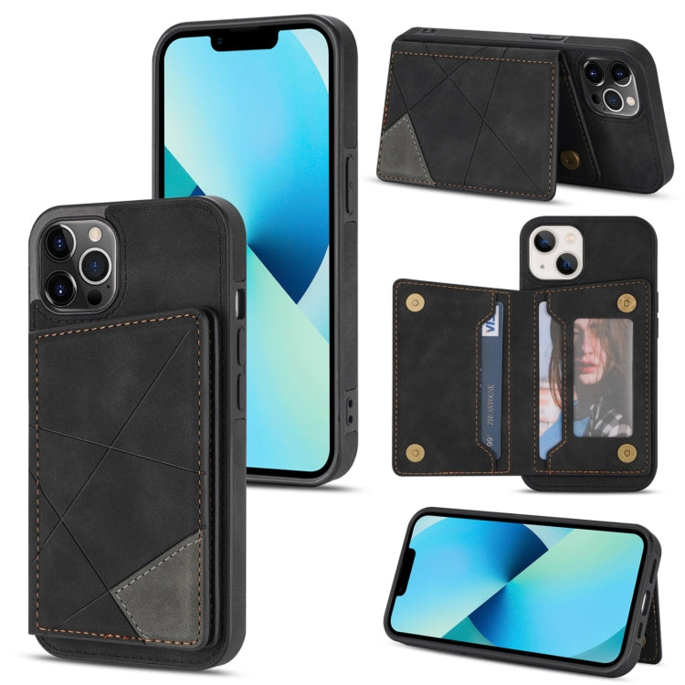 Custodia portafoglio per iPhone 13 Pro Max con slot carte