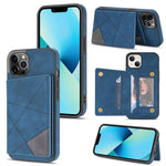 Custodia portafoglio per iPhone 13 Pro Max con slot carte