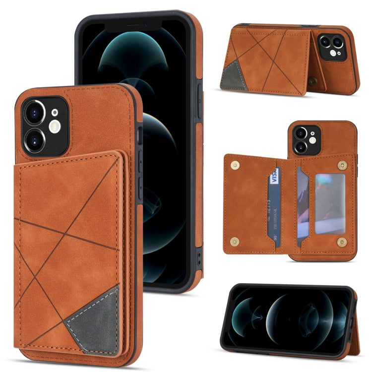 Custodia per telefono con porta carte di linea, For iPhone 12 mini, For iPhone 12, For iPhone 12 Pro, For iPhone 12 Pro Max