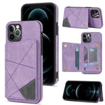 Custodia portafoglio per iPhone 12 Pro Max con slot carte
