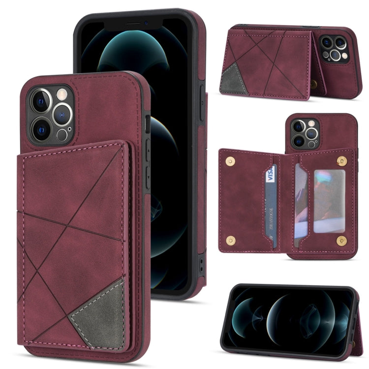 Custodia portafoglio per iPhone 12 Pro Max con slot carte