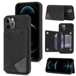 Custodia portafoglio per iPhone 12 Pro Max con slot carte