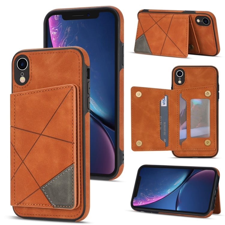 Custodia per telefono con porta carte di linea, For iPhone XR, For iPhone XS Max, For iPhone SE 2022 / 2020 / 8 / 7, For iPhone 8 Plus / 7 Plus