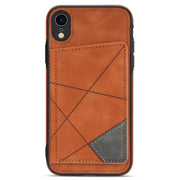 Custodia per telefono con porta carte di linea, For iPhone XR, For iPhone XS Max, For iPhone SE 2022 / 2020 / 8 / 7, For iPhone 8 Plus / 7 Plus