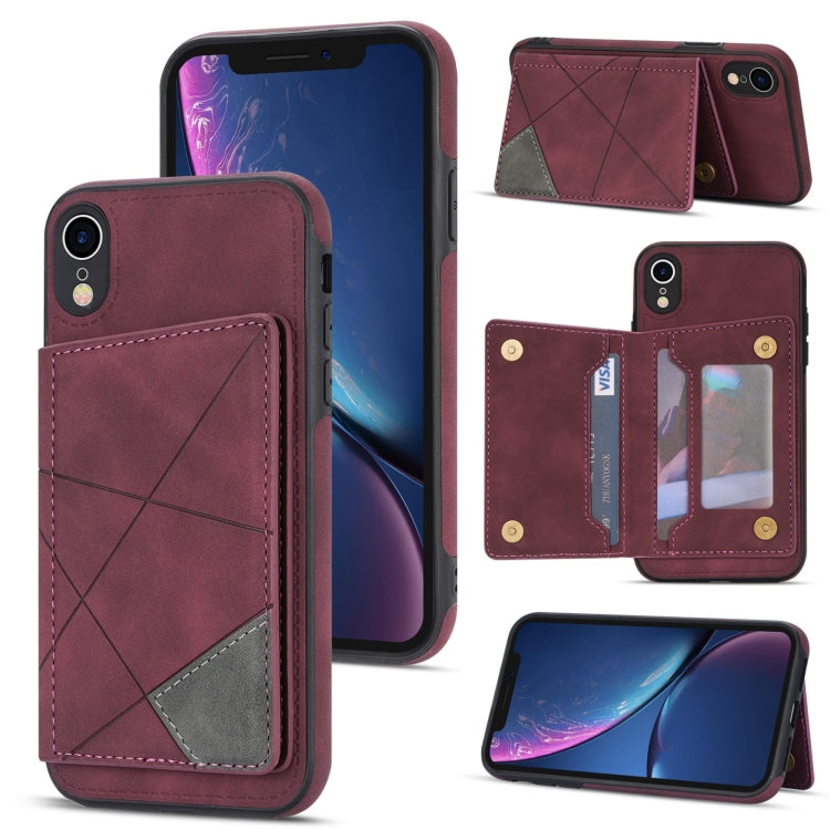 Custodia portafoglio per iPhone SE 2022, 8, 7 con slot carte