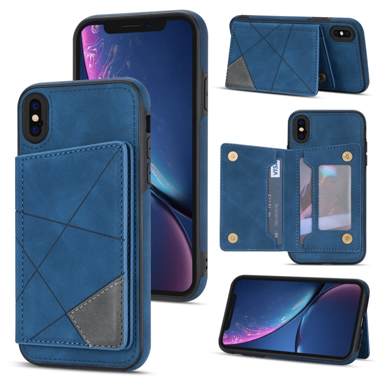 Custodia portafoglio per iPhone SE 2022, 8, 7 con slot carte