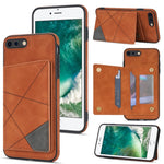 Custodia portafoglio per iPhone SE 2022, 8, 7 con slot carte
