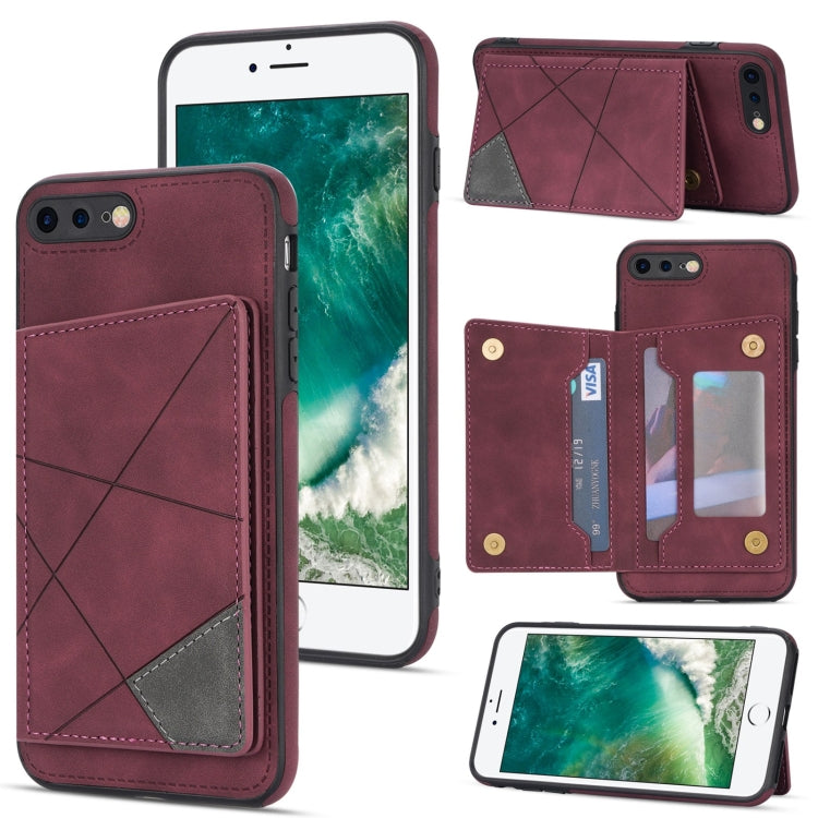 Custodia portafoglio per iPhone SE 2022, 8, 7 con slot carte