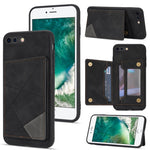 Custodia portafoglio per iPhone SE 2022, 8, 7 con slot carte