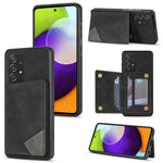 Custodia per telefono con porta carte di linea, For Samsung Galaxy A12 5G, For Samsung Galaxy A51 4G, For Samsung Galaxy A71 4G, For Samsung Galaxy A52 / A52s 5G