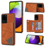 Custodia per telefono con porta carte di linea, For Samsung Galaxy S20 FE, For Samsung Galaxy S20+, For Samsung Galaxy S20 Ultra, For Samsung Galaxy S21 5G