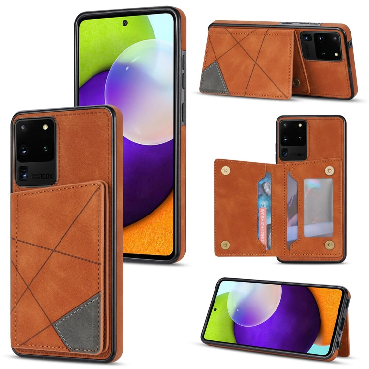 Custodia per telefono con porta carte di linea, For Samsung Galaxy S20 FE, For Samsung Galaxy S20+, For Samsung Galaxy S20 Ultra, For Samsung Galaxy S21 5G