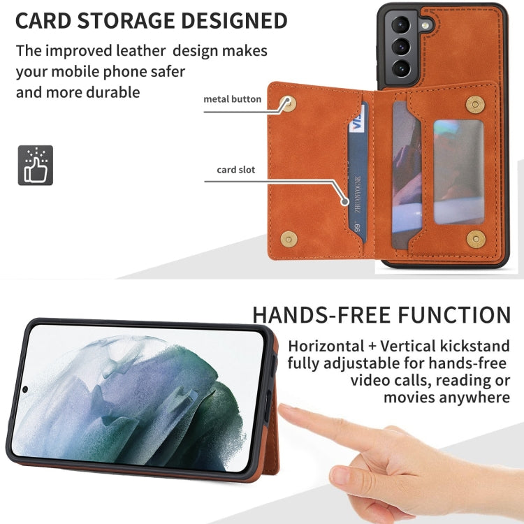 Custodia per telefono con porta carte di linea, For Samsung Galaxy S21+ 5G, For Samsung Galaxy S22 5G, For Samsung Galaxy S22+ 5G, For Samsung Galaxy S21 FE 5G