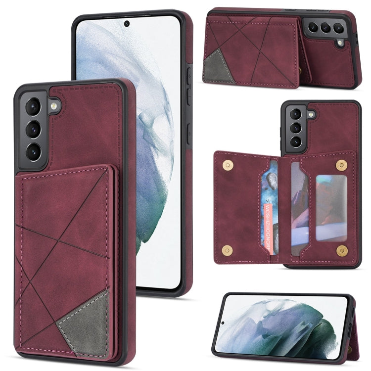 Custodia per telefono con porta carte di linea, For Samsung Galaxy S21+ 5G, For Samsung Galaxy S22 5G, For Samsung Galaxy S22+ 5G, For Samsung Galaxy S21 FE 5G