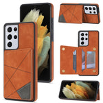 Custodia per telefono con porta carte di linea, For Samsung Galaxy S21 Ultra 5G, For Samsung Galaxy S22 Ultra 5G