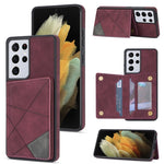 Custodia per telefono con porta carte di linea, For Samsung Galaxy S21 Ultra 5G, For Samsung Galaxy S22 Ultra 5G