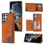 Custodia per telefono con porta carte di linea, For Samsung Galaxy S21 Ultra 5G, For Samsung Galaxy S22 Ultra 5G