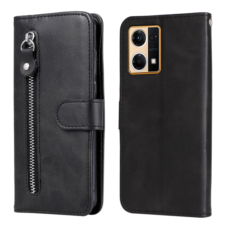 Custodia per telefono in pelle con cerniera in vitello, For OPPO Realme GT Neo3, For OPPO Reno7 4G / F21 Pro 4G / 5G, For Samsung Galaxy M33 5G Global, For Samsung Galaxy M53 5G