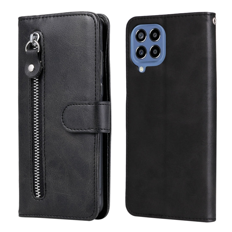 Custodia per telefono in pelle con cerniera in vitello, For OPPO Realme GT Neo3, For OPPO Reno7 4G / F21 Pro 4G / 5G, For Samsung Galaxy M33 5G Global, For Samsung Galaxy M53 5G