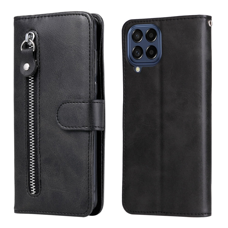 Custodia per telefono in pelle con cerniera in vitello, For OPPO Realme GT Neo3, For OPPO Reno7 4G / F21 Pro 4G / 5G, For Samsung Galaxy M33 5G Global, For Samsung Galaxy M53 5G