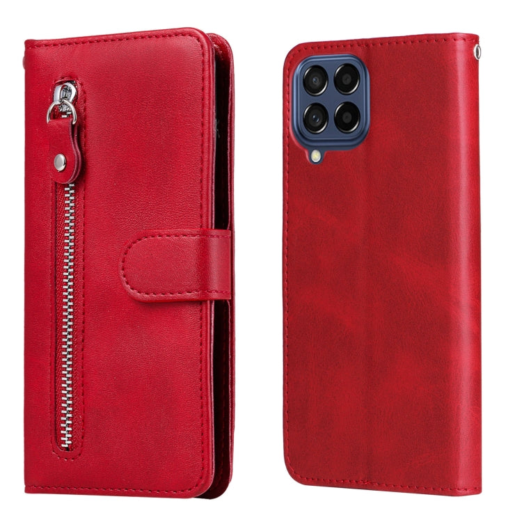 Custodia per telefono in pelle con cerniera in vitello, For OPPO Realme GT Neo3, For OPPO Reno7 4G / F21 Pro 4G / 5G, For Samsung Galaxy M33 5G Global, For Samsung Galaxy M53 5G