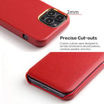 Custodia magnetica in pelle per iPhone 13 mini
