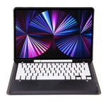 Custodia tablet in pelle con tastiera Bluetooth per iPad