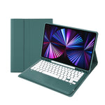 Custodia tablet in pelle con tastiera Bluetooth per iPad