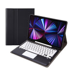 Custodia tablet in pelle con tastiera Bluetooth per iPad