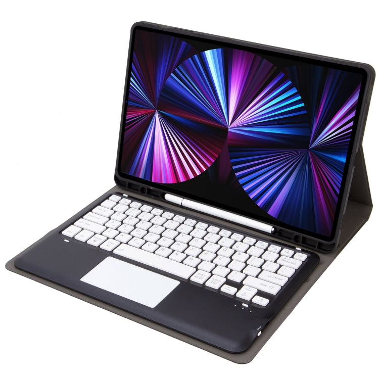 Custodia tablet in pelle con tastiera Bluetooth per iPad