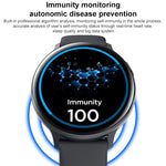 Braccialetto intelligente con schermo TFT da 1,28 pollici S30, supporto per il monitoraggio della temperatura corporea/monitoraggio del sonno