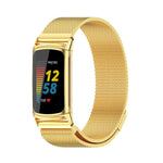 Cinturino per orologio in metallo magnetico Mijobs, For Fitbit Charge5