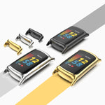 Cinturino per orologio in metallo magnetico Mijobs, For Fitbit Charge5