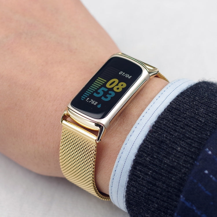 Cinturino per orologio in metallo magnetico Mijobs, For Fitbit Charge5