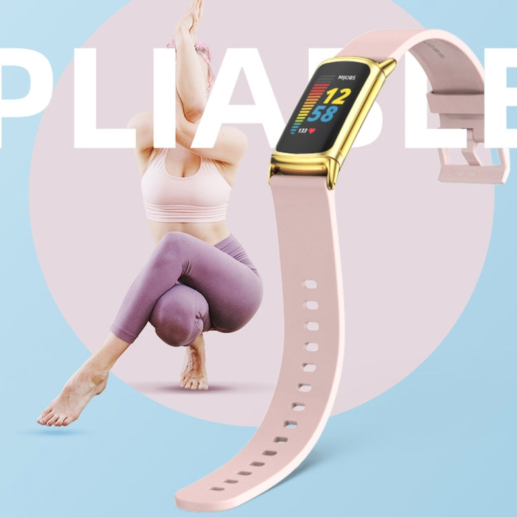 Cinturino per orologio in silicone morbido Mijobs, For Fitbit Charge5